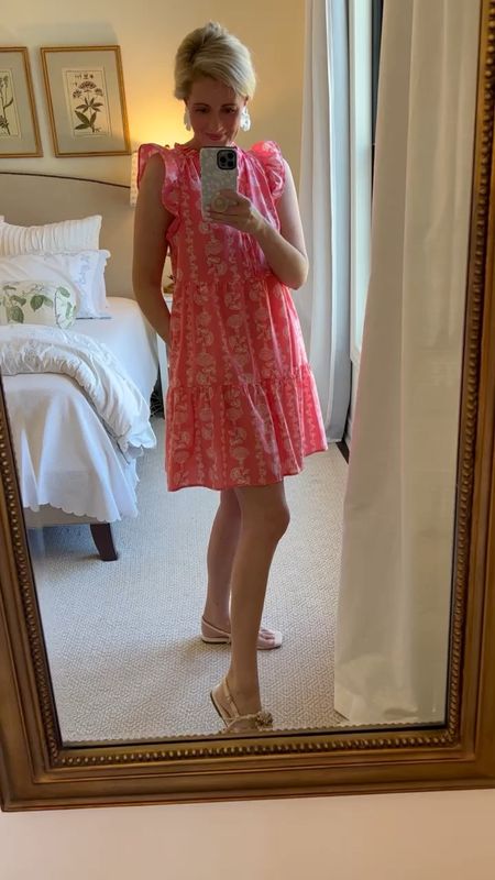 Walmart Fashion Finds for Spring! I’m wearing a size small (4/6) in this dress! It also comes in blue! #walmartpartner #walmartfashion @walmartfashion 

#LTKstyletip #LTKshoecrush