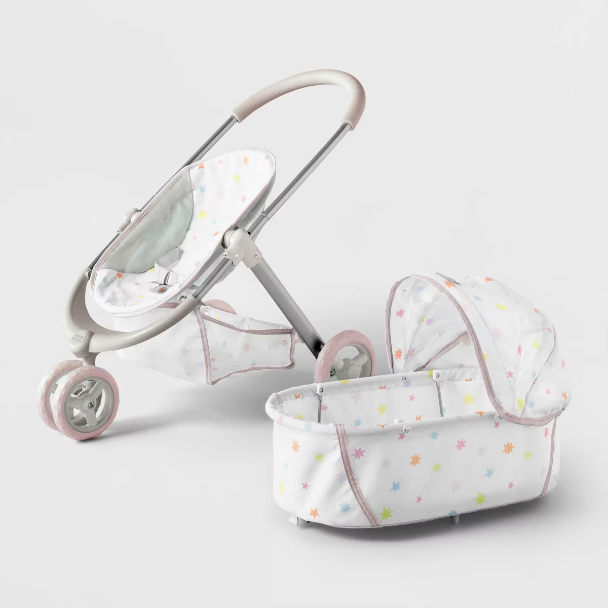 3 in 1 Convertible Stroller for 14" - 16" Dolls - Gigglescape™: Toy Stroller Baby Doll Accessor... | Target