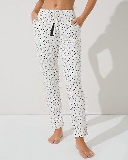 Soma Cool Nights Tassel Ankle Pajama Pants | Soma Intimates