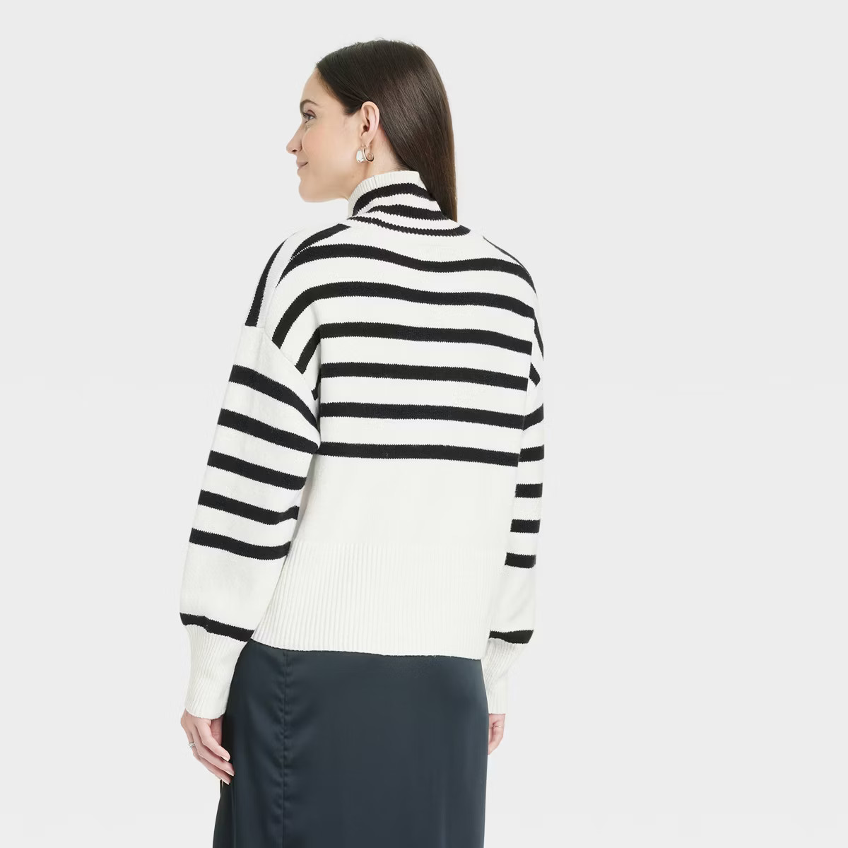 Women's Mock Turtleneck Pullover Sweater - A New Day™ | Target