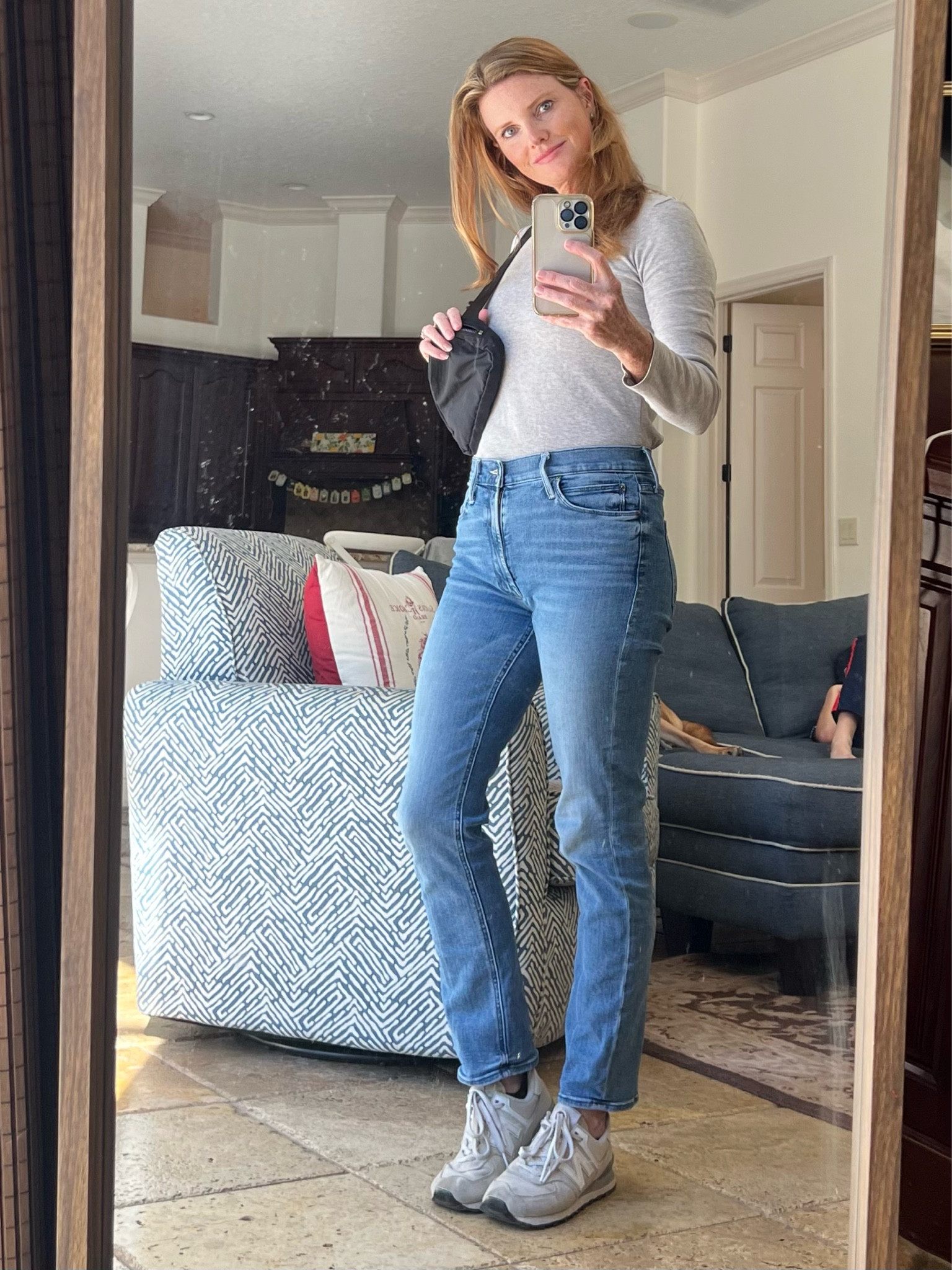 Casual comfort with a touch of style. Perfect for any day. Basic top with jeans and sneakers.

#EffortlessStyle #CasualVibes #JeansAndSneakers #jeansandsneakersoutfit #motherdenim 

#LTKFindsUnder50 #LTKOver40 #LTKStyleTip