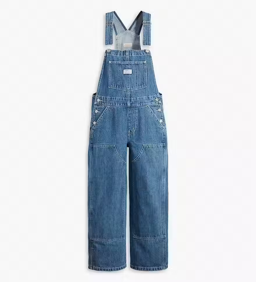 Levi's® Baggy Highwater Women's Overalls - Medium Wash | Levi's® US | LEVI'S (US)