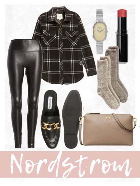 Nordstrom fall style, plaid, nsale, Nordstrom anniversary sale, spanx, faux leather leggings, barefoot dreams

#LTKstyletip #LTKxNSale #LTKsalealert