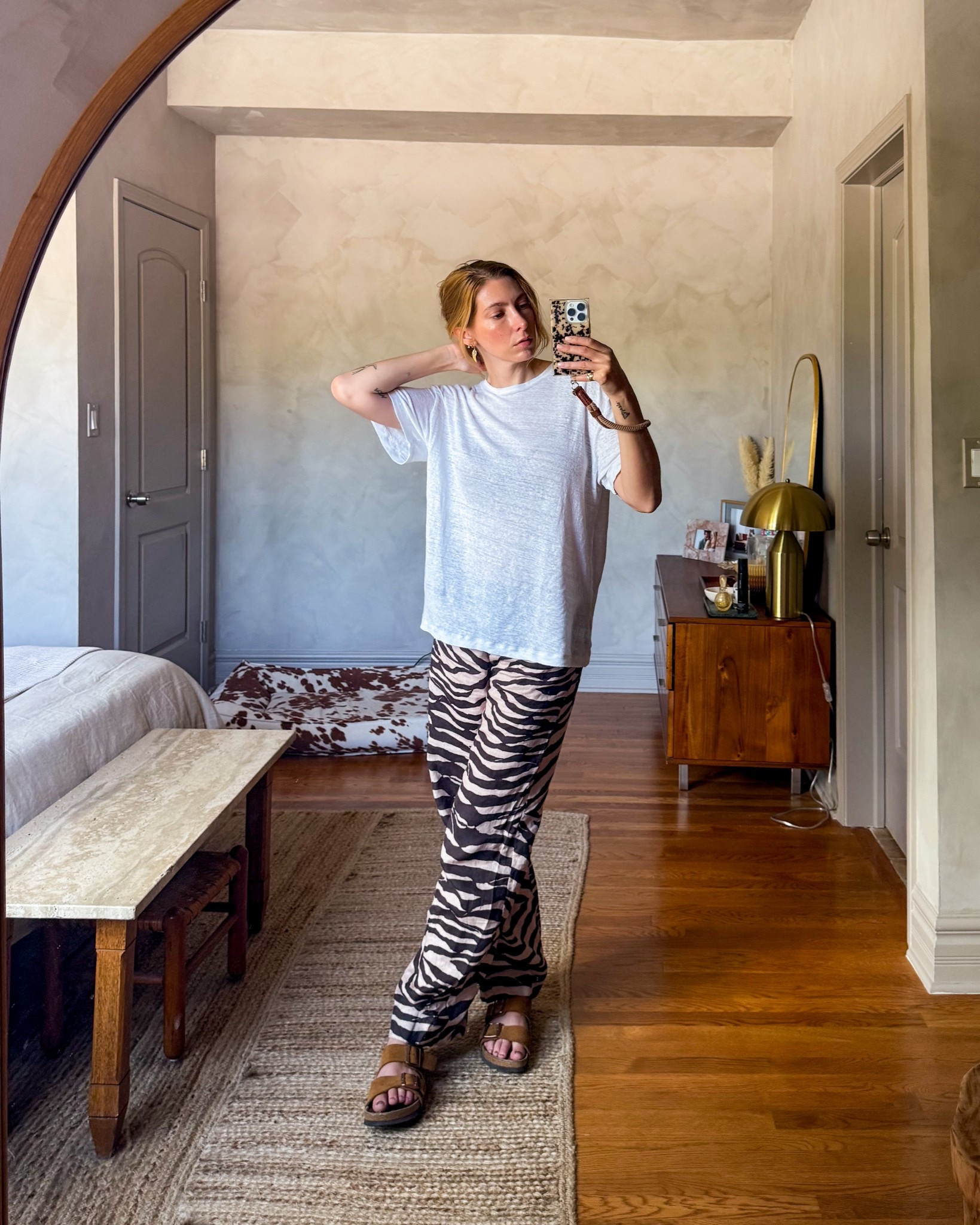 I sized up in the shirt. The pants I made myself  