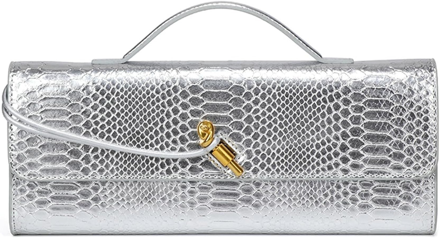 Trendy Woven Evening Clutch Purses Women Underarm Shoulder Handbag Cute Satchels Crossbody Purse ... | Amazon (US)