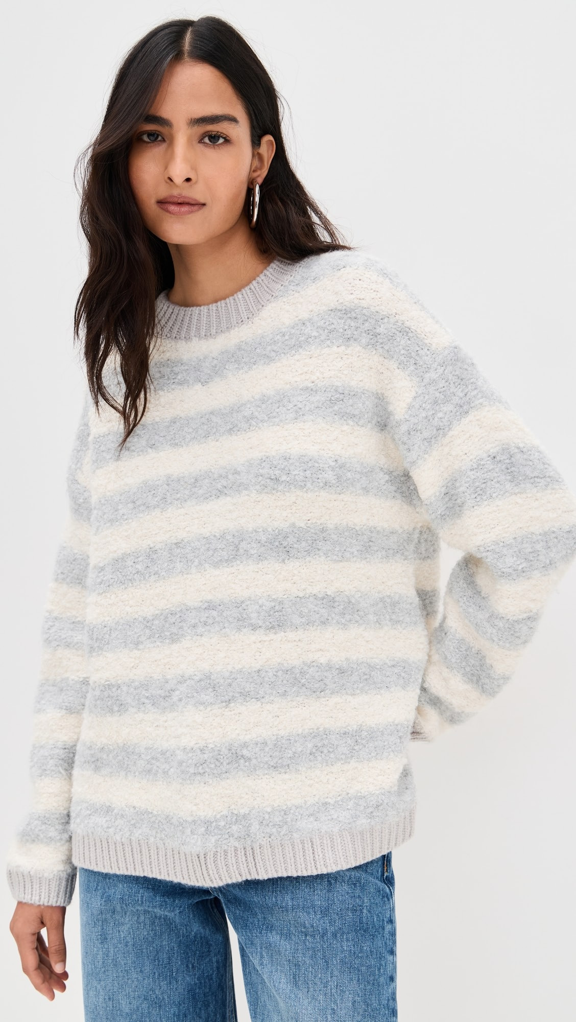 Contrast Yarn Stripe Sweater | Shopbop