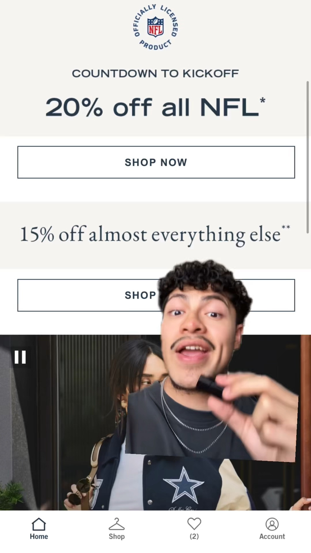 First ever sale on the nfl collection and at the best time 🔥

#LTKStyleTip #LTKMens