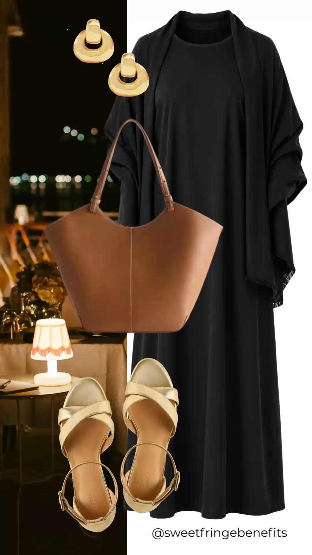 This black maxi dress is an effortless one-and-done look that feels polished without trying too hard. Add a lightweight draped layer, neutral sandals, and a structured tote for an easy dinner-out or evening look.

💡 LTK MADE EASY
❤️ Heart = Support my posts!
🔖 Save = Get sale & restock alerts
📋 Lists = Keep favorites organized
📲 Share = Send lists and products to a friend. Hello, Christmas List!
💬 Comment = Ask me anything about what I'm wearing.:-)

#LTKootd #LTKdayinmylife #LTKOver40