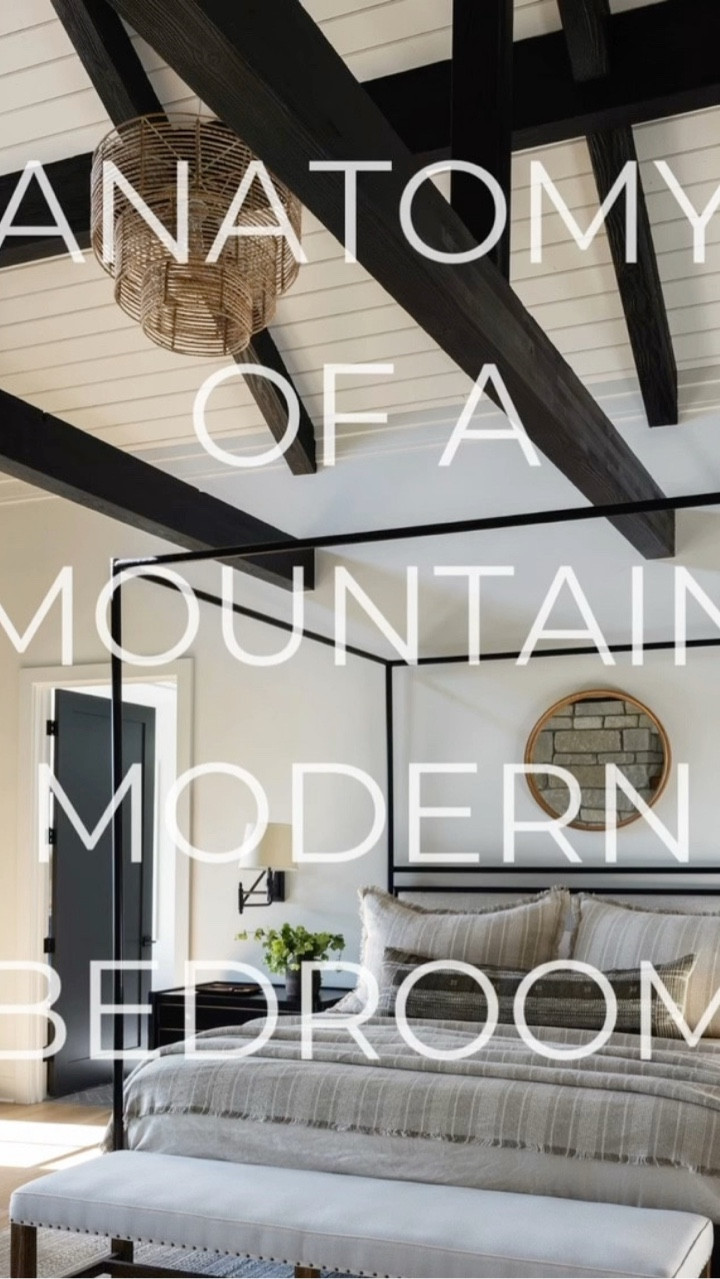 How to get the style that everyone wants: 
l've rounded up my current favorite pieces to get the Mountain Modern vibe in your bedroom. They are rustic and grounded, but with just enough edge to feel elevated and timeless.
A lot of the items are available to ship immediately so if you are in a crunch to get your guest room ready for the holidays, l've got you!

#LTKStyleTip #LTKHome #LTKSeasonal