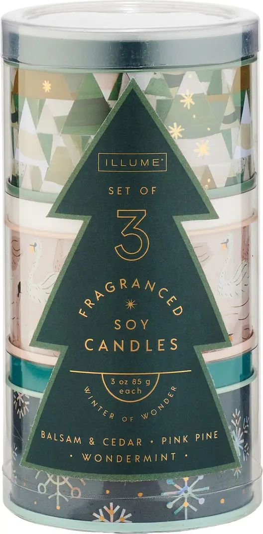 ILLUME® Winter of Wonder Assorted Candle Trio | Nordstrom | Nordstrom