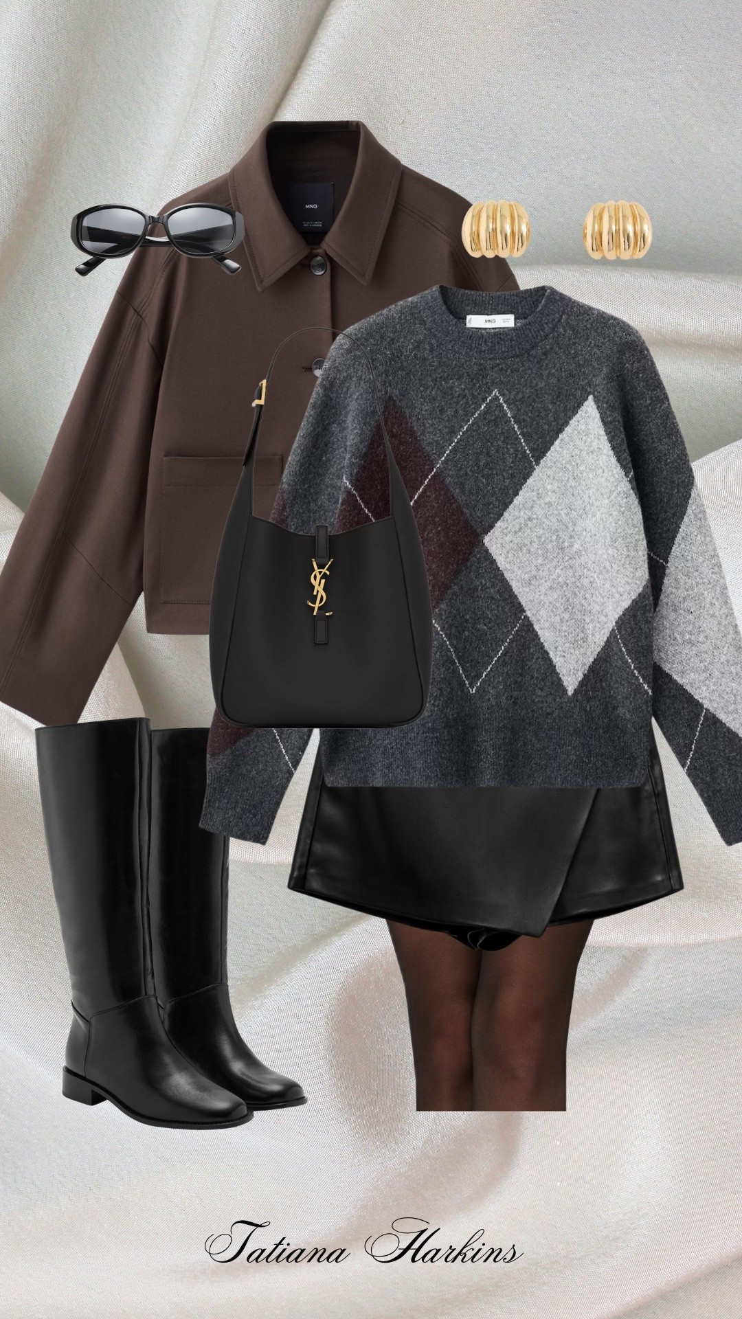 MANGO 30% OFF 
The example of how to elevate the look with a bag.
Also sunglasses can be designer and it will create more luxurious look.


#LTKSaleAlert #LTKU #LTKSeasonal