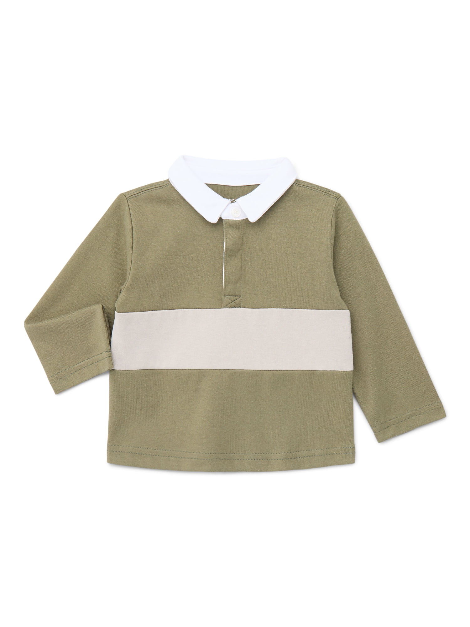 Wonder Nation Toddler Rugby Top, Sizes 12M-5T | Walmart (US)