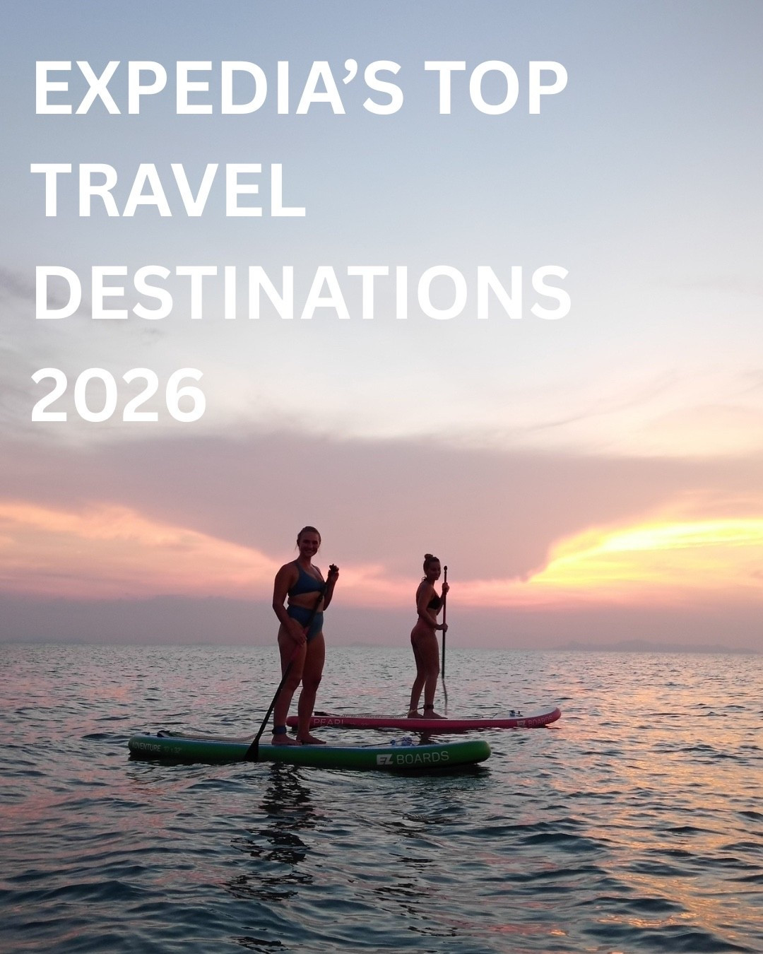 #EGPartner
@Expedia just dropped Unpack ’26 which is the official inside scoop on where travel is headed next year! Now to make the list you have to have pass the Expedia smart travel health check which spotlights destinations managing tourism sustainably! Click the link below to see which destinations made the list!

#EGPartner #UnpackTravelTrends #Paidlink #Ad

#LTKSwim #LTKTravel #LTKActive