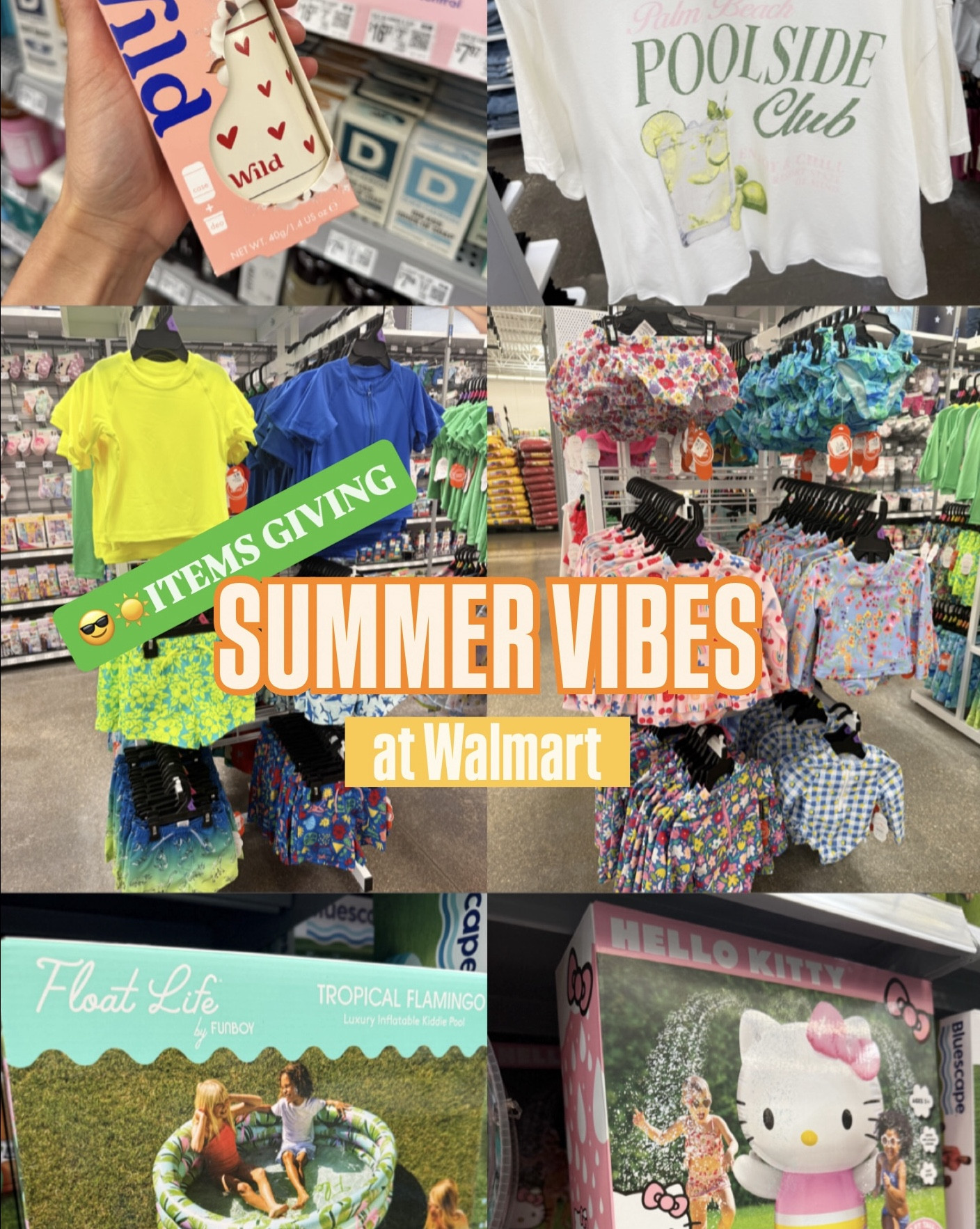 Walmart summer items are in full effect. From groceries to patio furniture, Walmart is ready for the warm weather. 
Beach
Swim
Pool
Outside 
Hosting 
Outfit inspo 
Casual tee
Pool floats 
Outdoor fun 

#LTKSeasonal #LTKootd #LTKSwim