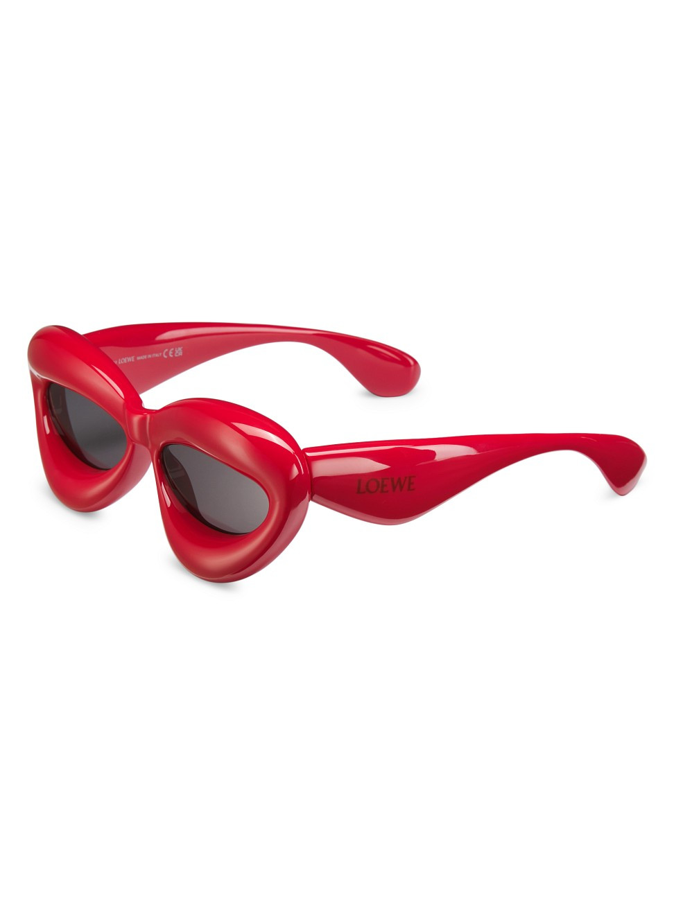 Women's 55MM Cat Eye Sunglasses - Shiny Red | Saks Fifth Avenue