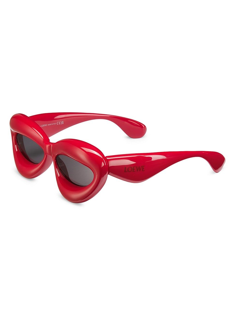 Women's 55MM Cat Eye Sunglasses - Shiny Red | Saks Fifth Avenue