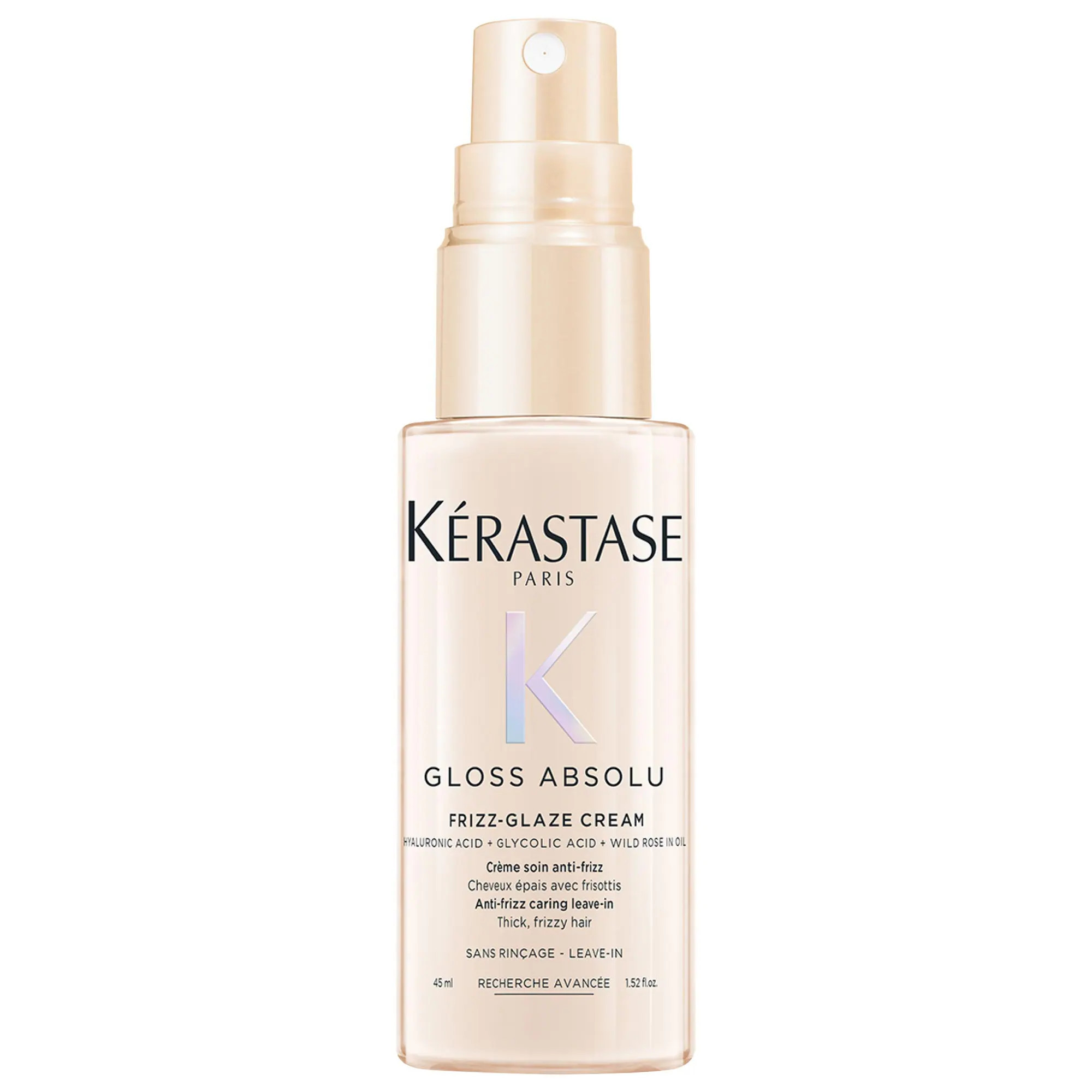 Kérastase Mini Gloss Absolu High-Shine Anti-Frizz Glaze Styling Cream for Medium to Thick Hair 1.5 oz/45 ml | Sephora (US)