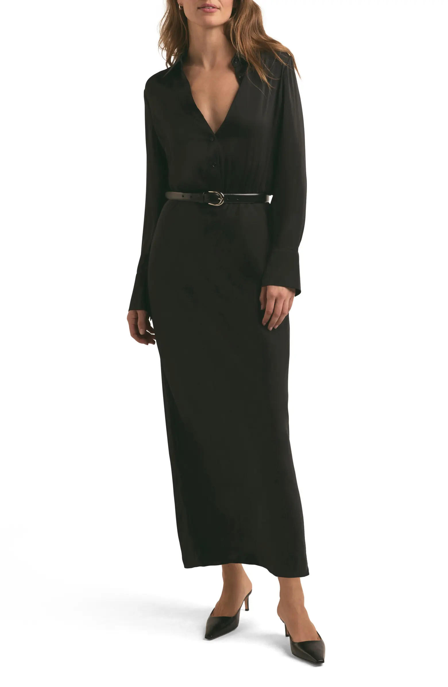 Favorite Daughter Take Me Seriously Long Sleeve Dress | Nordstrom | Nordstrom