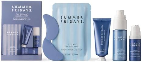 Summer Fridays Jet Lag™ Essentials - Mini Hydrating Skin Care Set With Jet Lag™ Mask, Eye Pat... | Amazon (US)