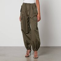 Good American Parachute Cotton-Twill Trousers - XS | Coggles (Global)