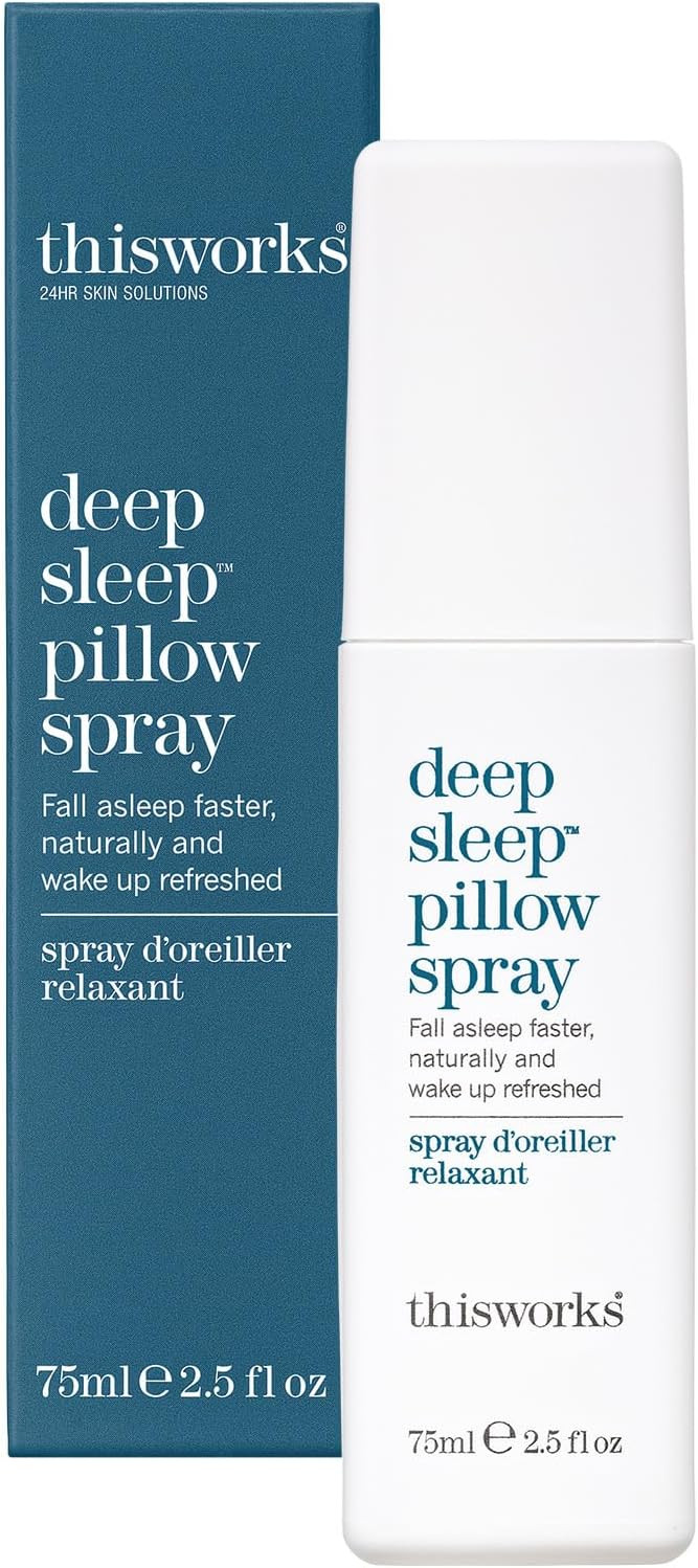 This Works Deep Sleep Pillow Spray, Infused with Lavender, Camomile and Vetivert - Science-Backed Natural Pillow Mist to Aid Sleep | Amazon (UK)