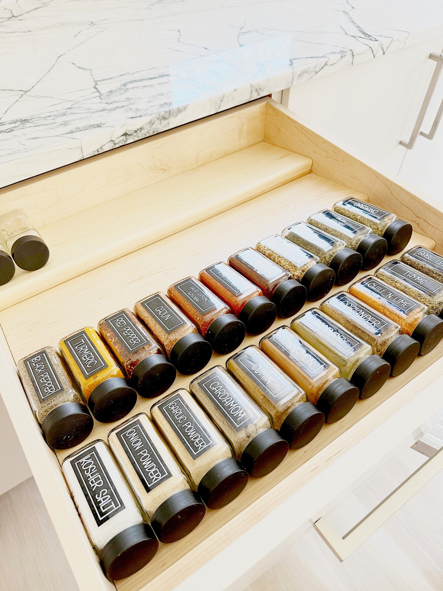 Spicing things up in the kitchen and creating functional organizing systems 




#LTKHome #LTKFamily #LTKStyleTip