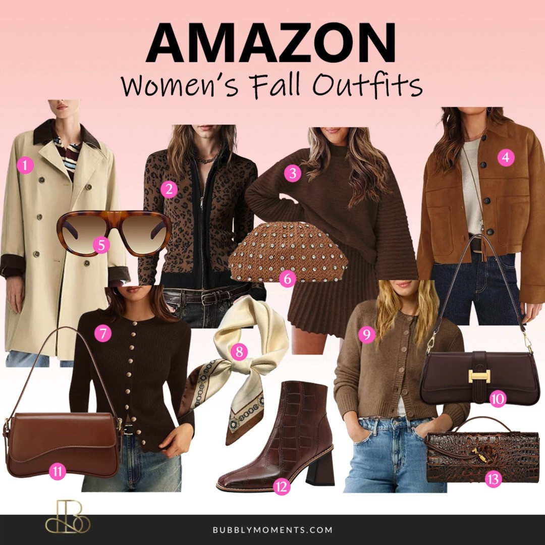 Fall outfits made easy! 🍂🤎 These cute Amazon finds are perfect for creating simple and stylish looks this season. Think cozy sweaters, cute tops, jeans, jackets, and easy everyday pieces you can mix and match. Perfect for casual days, coffee runs, weekends, or going out with friends. 🍁✨ If you’re looking for easy fall outfit ideas, these pieces are worth checking out. Save this for your next outfit inspo and shop your favorites! 🛍️
#LTKootd #LTKStyle #LTKFinds #FallOutfits #FallFashion #FallStyle #AutumnStyle #WomensFashion #WomensStyle #FallLooks #OutfitIdeas #OutfitInspo #StyleInspo #FashionInspo #CasualStyle #EverydayStyle #AmazonFashion #AmazonFinds #FallWardrobe #FashionFinds #ShopTheLook #FashionMustHaves 

 