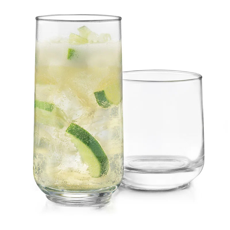 Libbey Ascent Tumbler and Rocks Glass Set | Wayfair Professional