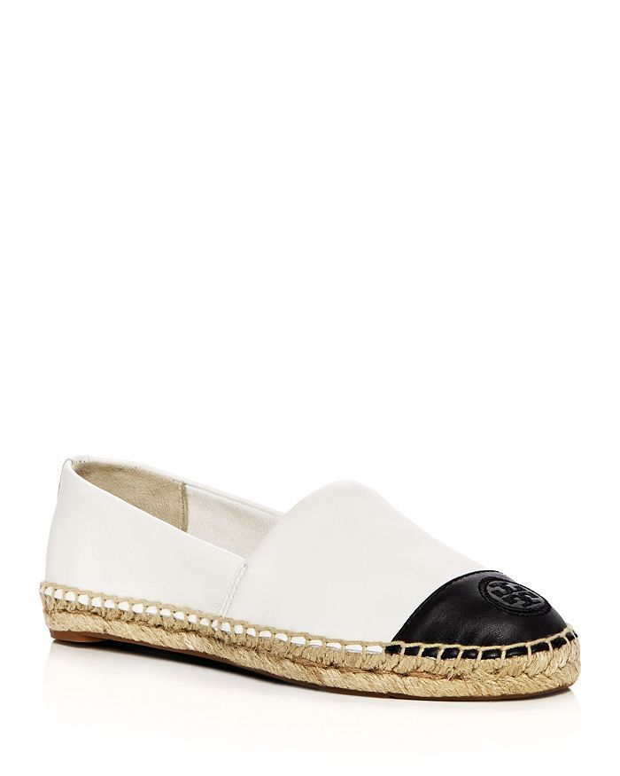 Women's Leather Color Block Espadrille Flats | Bloomingdale's (US)