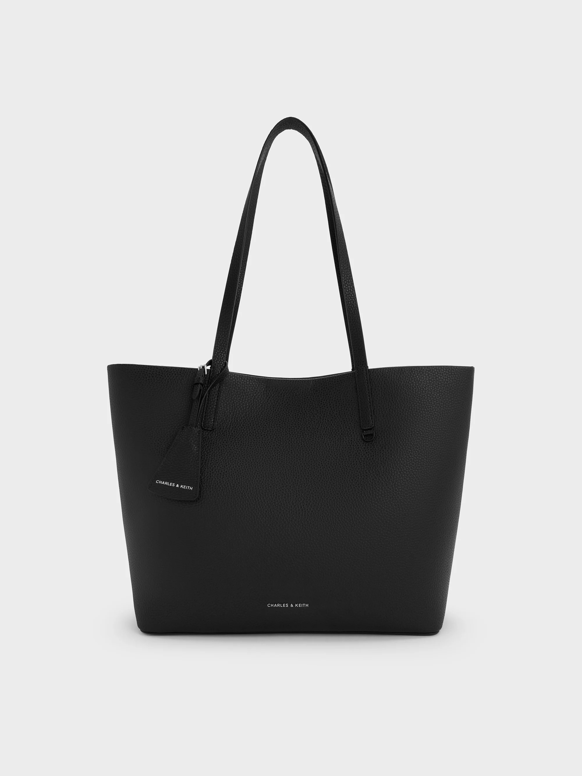 Beryl Tote Bag
    
         - Noir | Charles & Keith AU