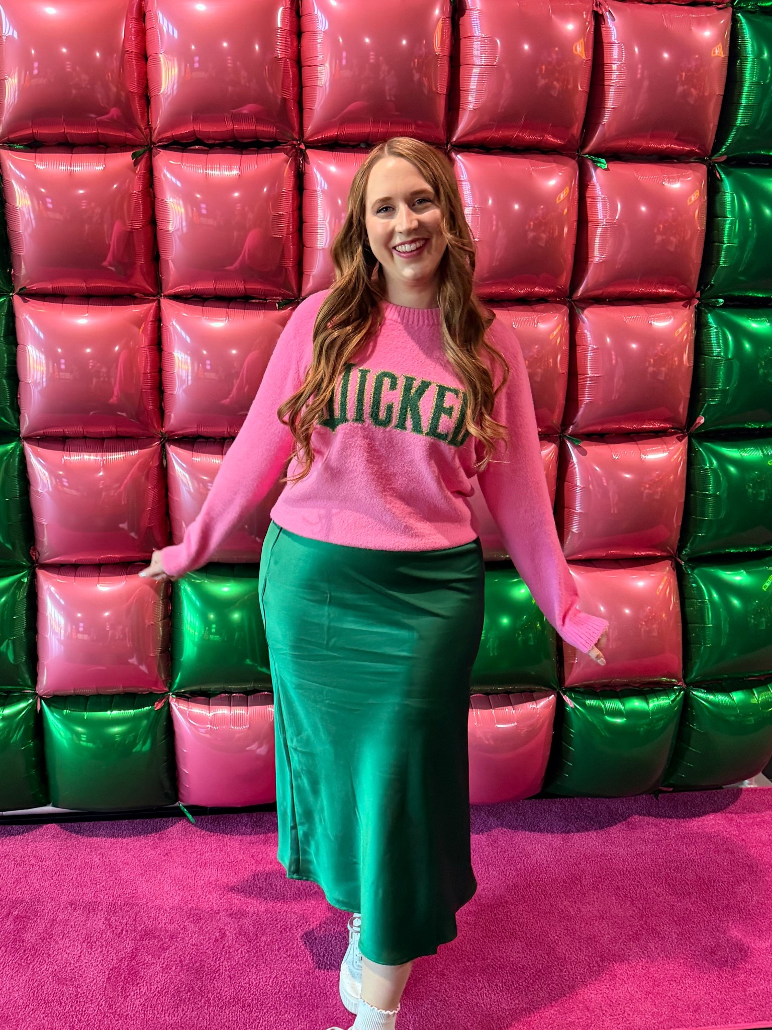 wicked: for good fit! 🩷💚🩷💚 #wicked  

#LTKMidsize