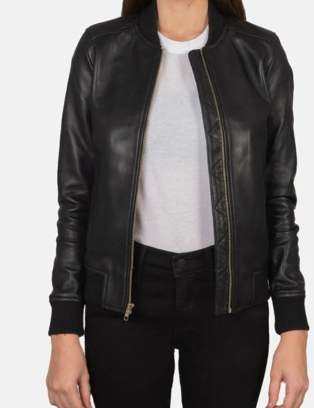 Black leather jacket for spring.Can be tailored for your height and size which makes it petite-friendly

#LTKPetite #LTKMidsize