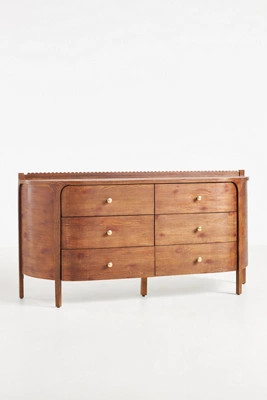 Aria Six-Drawer Dresser | Anthropologie (US)