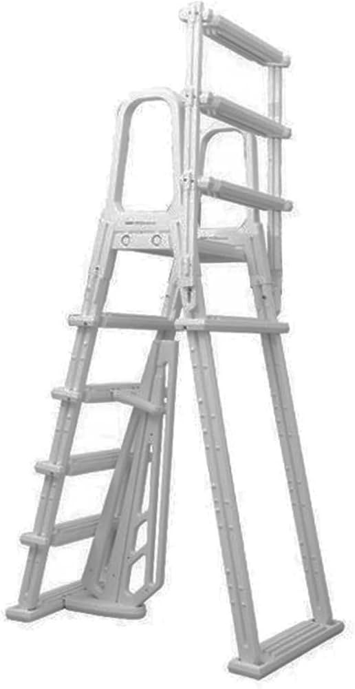 Flip-Up A-Frame Above Ground Swimming Pool Ladder for Aqua Select, Pool Ladder Total Height 77⅖... | Amazon (US)