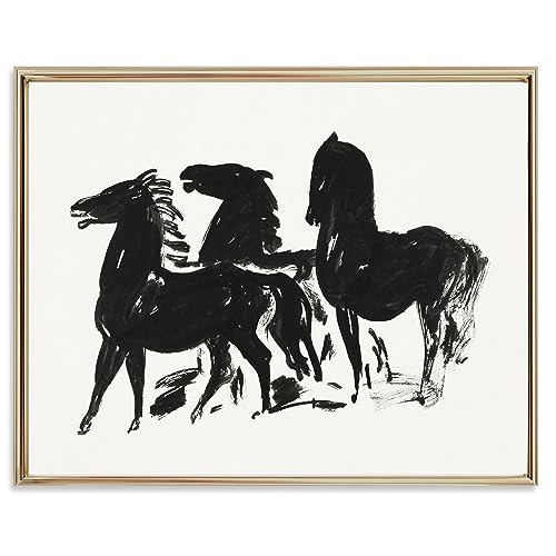 Equestrian Wall Decor - Horse Art Print for Home Decor - Antique Horse Riding Wall Artwork Decora... | Amazon (US)