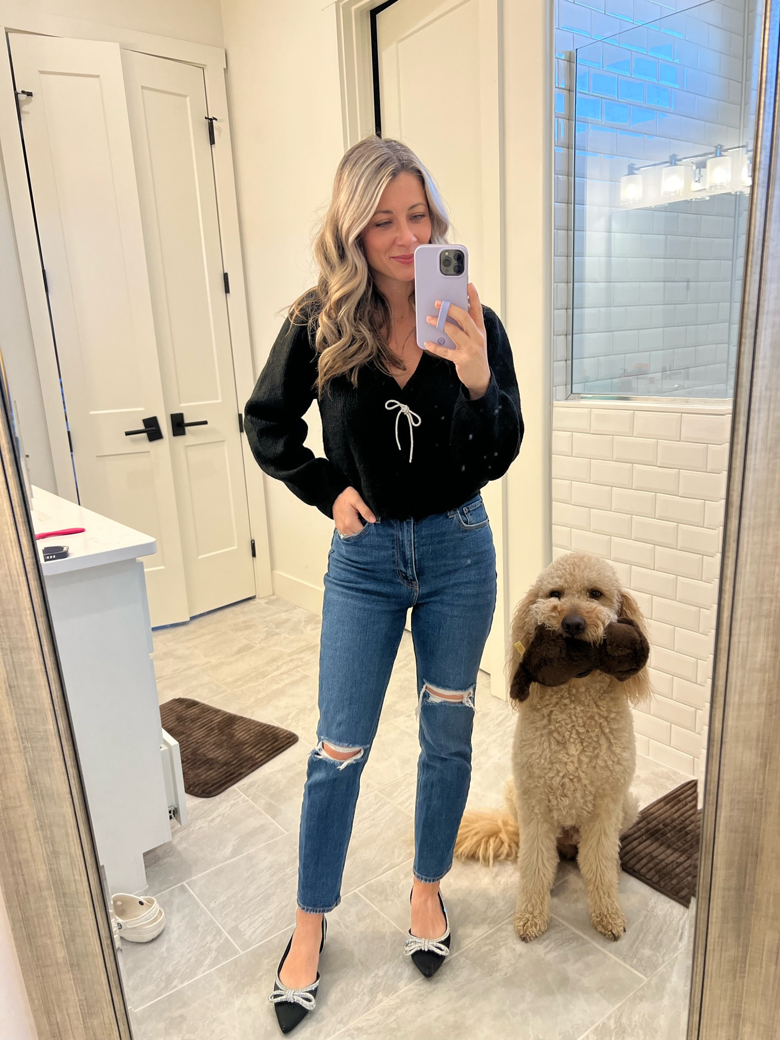 Church ootd! My top is OOS but I linked something similar! 

#LTKHoliday #LTKSeasonal #LTKfindsunder50