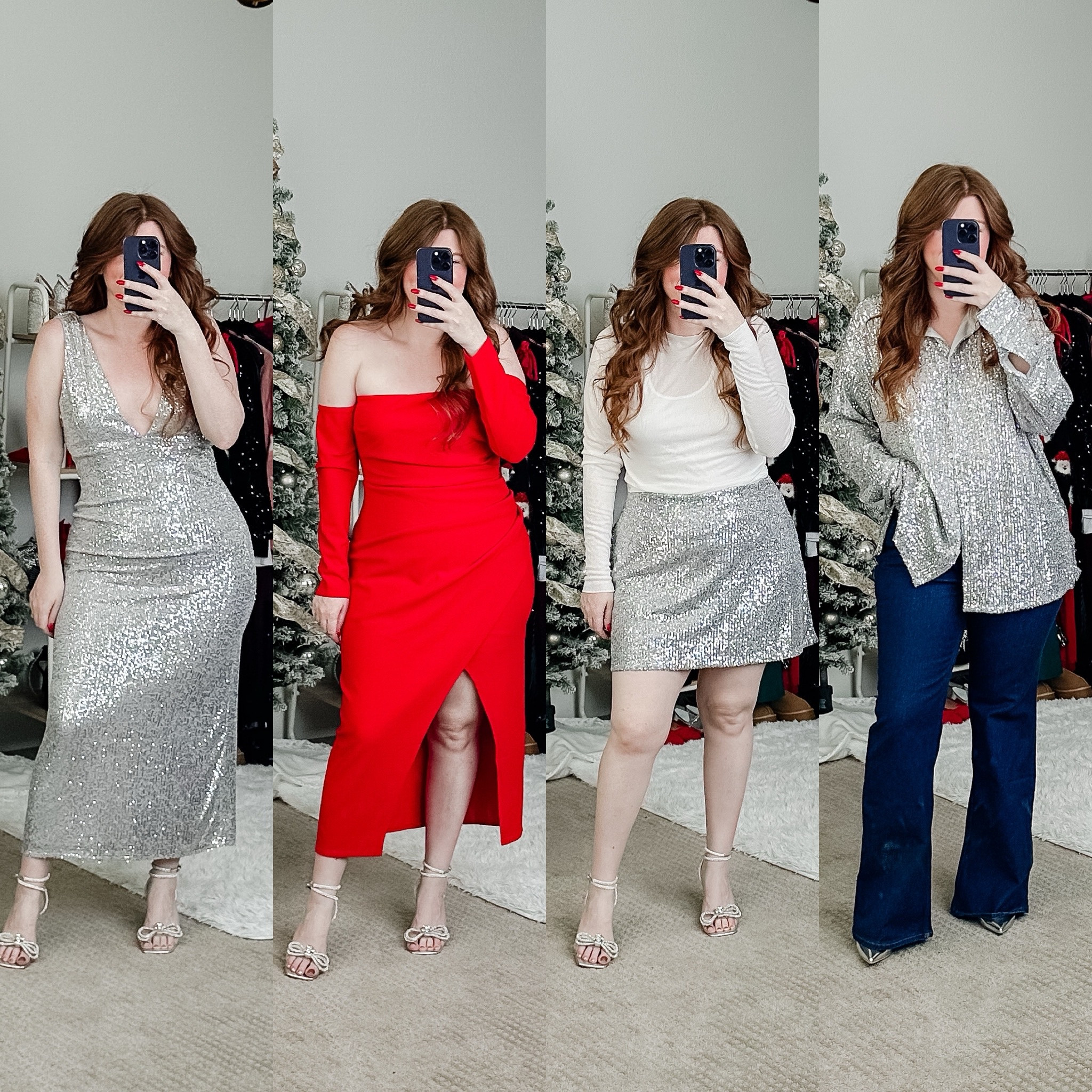 Holiday outfits from Abercrombie that are on sale! 

Holiday dress. Holiday party outfits. 

#LTKfindsunder100 #LTKsalealert #LTKHoliday