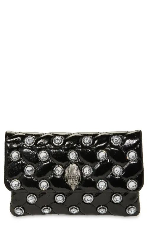 Kurt Geiger London Kensington Soft Clutch in Black at Nordstrom | Nordstrom