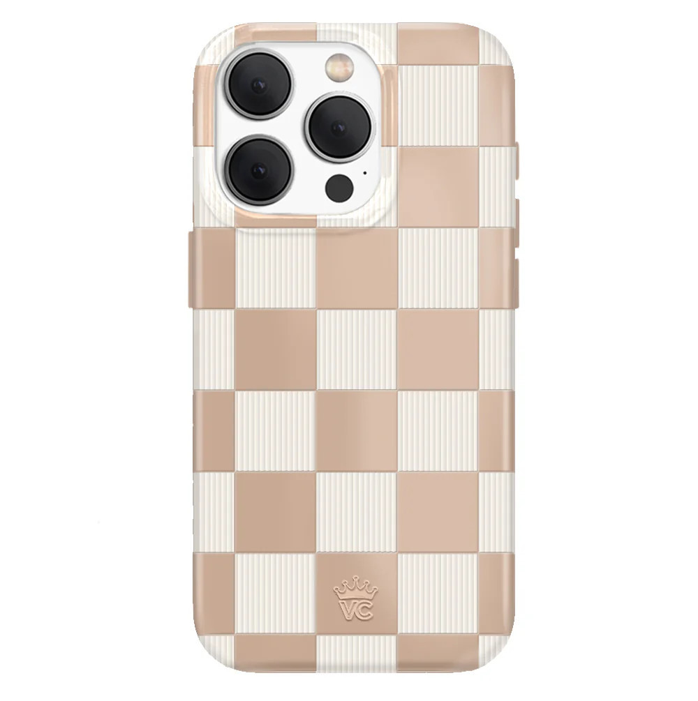 Nude Vibe Checker iPhone Case | Velvet Caviar