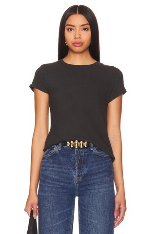 Recycled Cotton Baby Tee in Vintage Black | Revolve Clothing (Global)