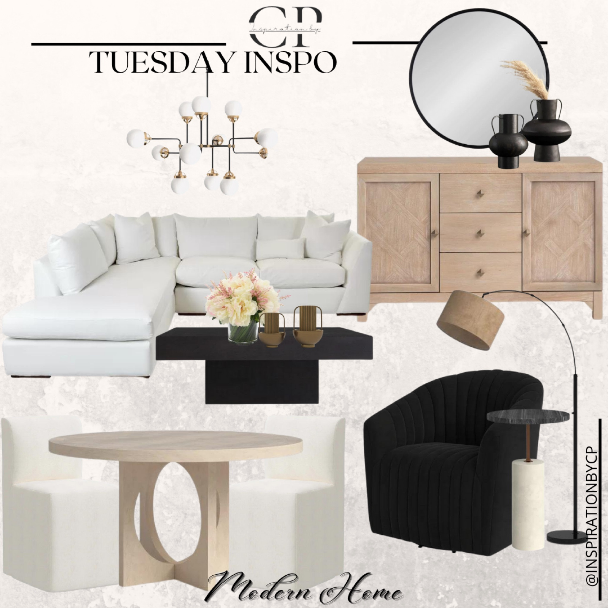 ModernHome Best Sellers, living Home furniture, sectional, accent chairs , floor lamp, marble table, side table, dining room, dining table, white oak, dining chairs, vases, console table, round mirror, chandelier, ceiling lights, restoration hardware inspired, modern home, home decor, coffee table

#LTKeurope #LTKFind #LTKhome