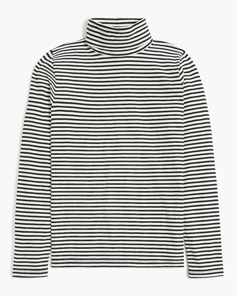 Printed tissue turtleneck | J.Crew Factory