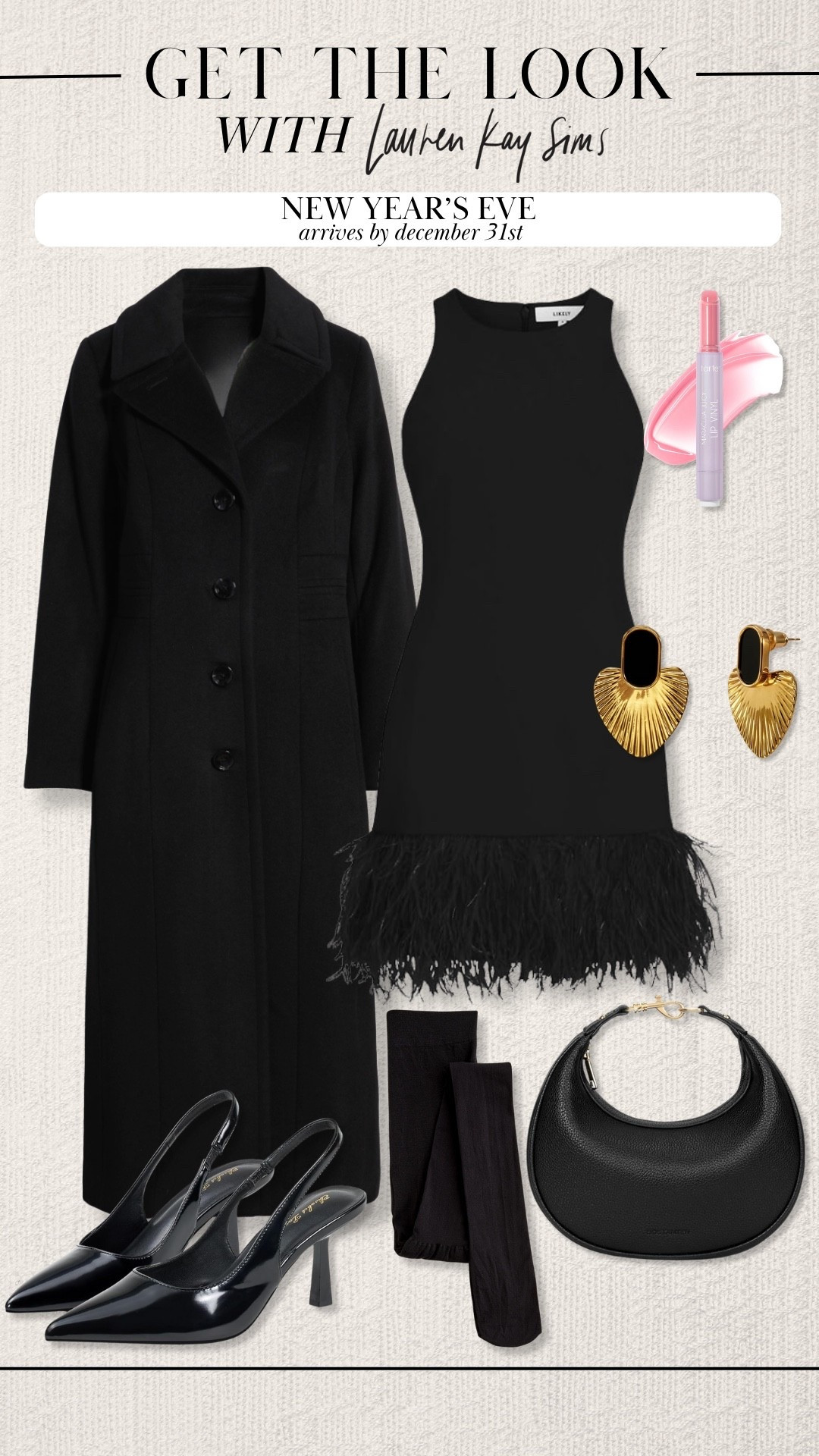 NYE look that will arrive just in time!

#LTKHoliday #LTKootd #LTKFindsUnder50