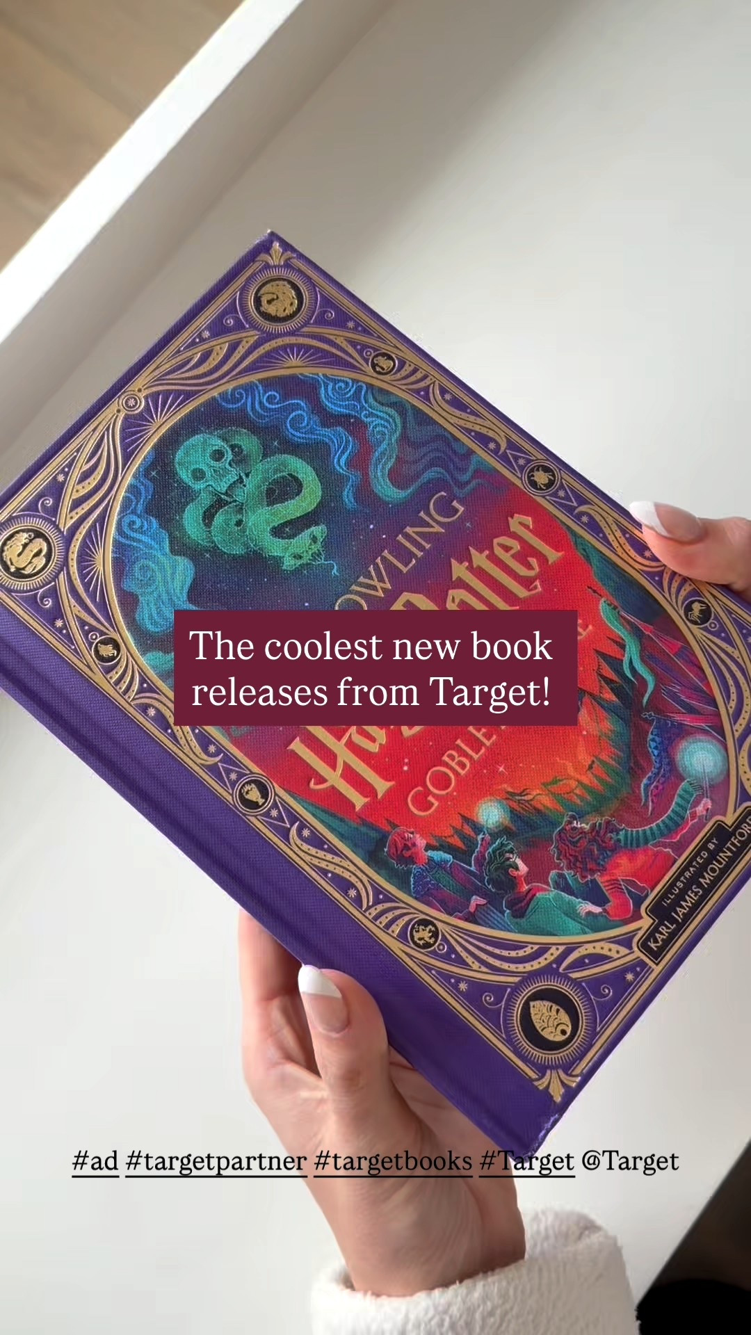 #ad @Target just released the new, interactive and illustrated Harry Potter and the Goblet of Fire book as well as Teo and the Peaceful Universe!

There are so many reasons why we love these books!

The Harry Potter and the Goblet of Fire interactive book is quite literally the coolest book I've ever seen. Not only are the illustrations colored, but it also has pop-ups throughout the book as well as hidden gems. It is great for early readers or even Harry Potter fans in general!

Teo and the Peaceful Universe is a bedtime story for kids that has an audio feature that will read the story for you as well as play calming music.

The Storybook also contains things like breathing exercises to help your kids fall asleep! Target always has the best selections of books and as always, you can get them in store or online!

#targetpartner #targetbooks #Target #momfind #kidsbooks

#LTKmomlife #LTKKids #LTKGiftGuide