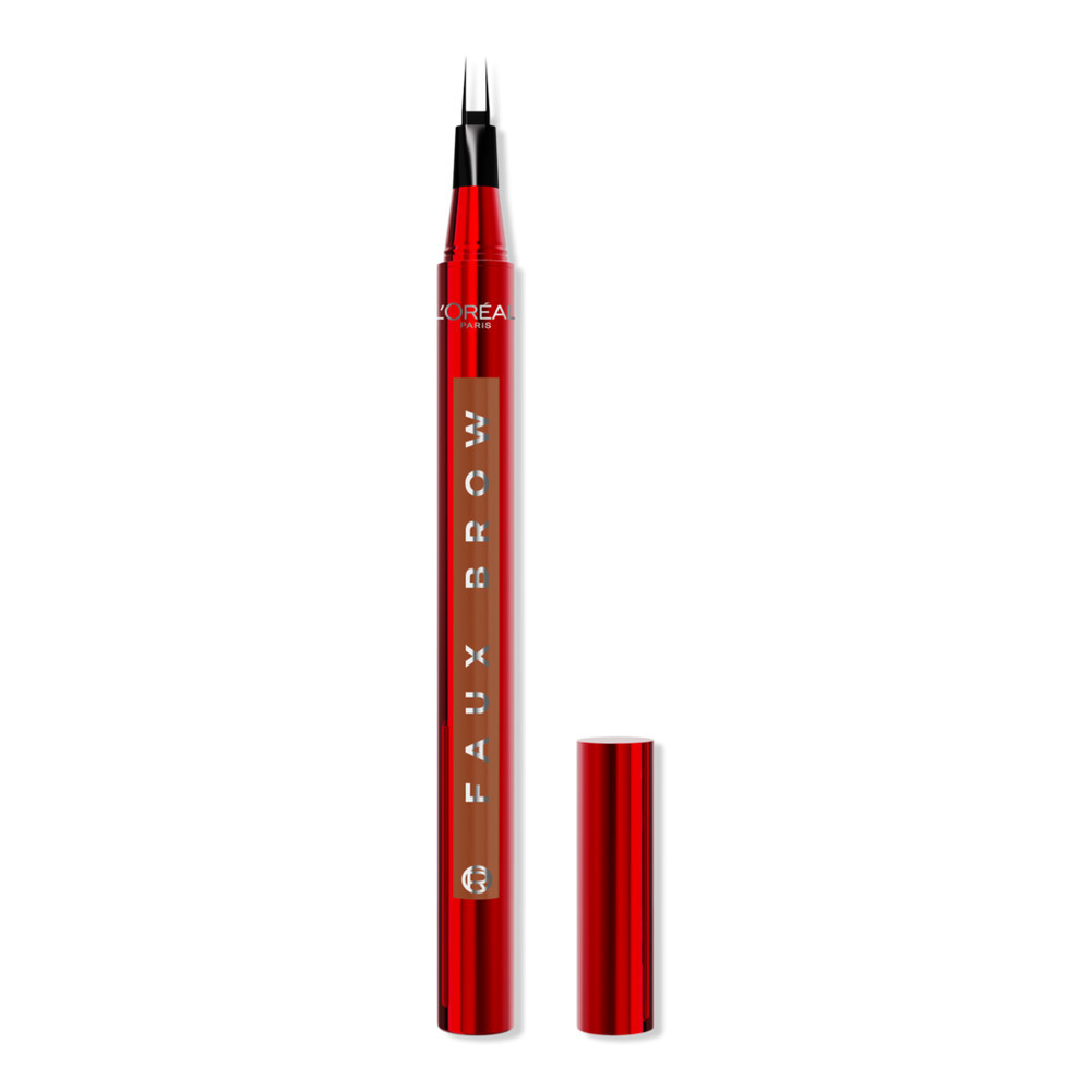 L'Oreal Faux Brow Ultra Fine Double-Brush Tip Brow Filling Pen - Auburn | Ulta