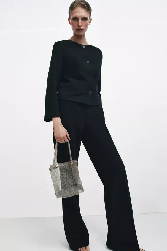 METAL MESH BAG | Zara US