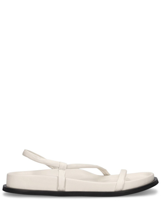 25mm Twist leather sandals | Luisaviaroma