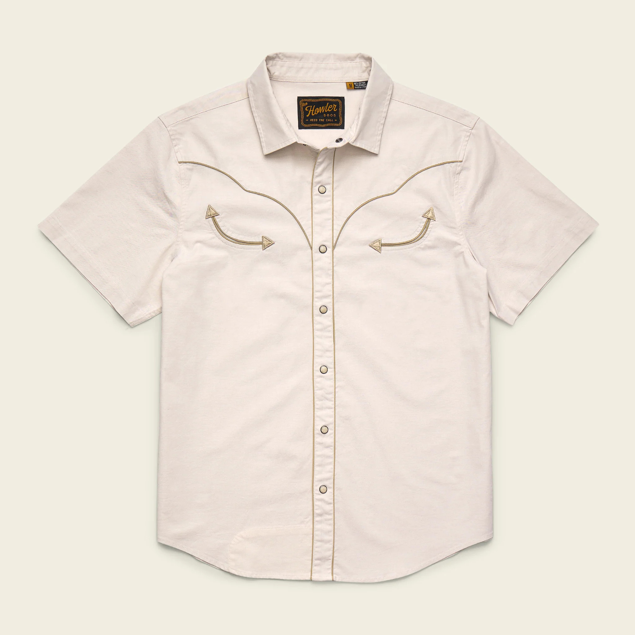 Broncbuster Snapshirt - Sand | Howler Brothers