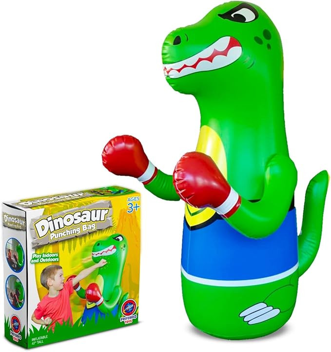 Preferred Toys - Inflatable Punching Bag for Kids - Bop Bag Inflatable Punching Toy - Inflatable ... | Amazon (US)