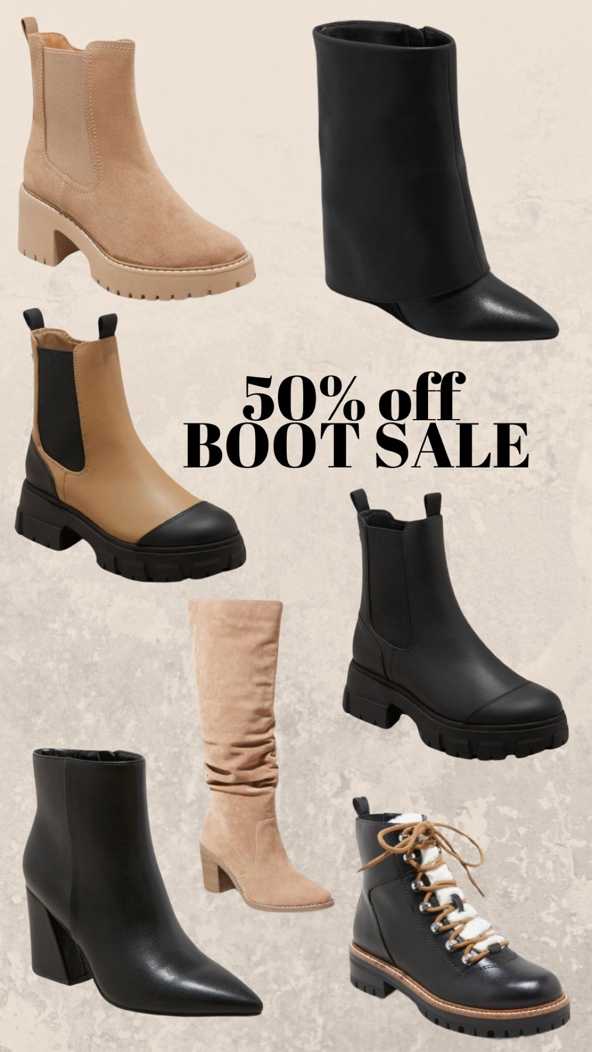 Half off boot sale!! Make sure to save the offer in the Circle offers. 🎯

#LTKsalealert #LTKshoecrush #LTKHoliday